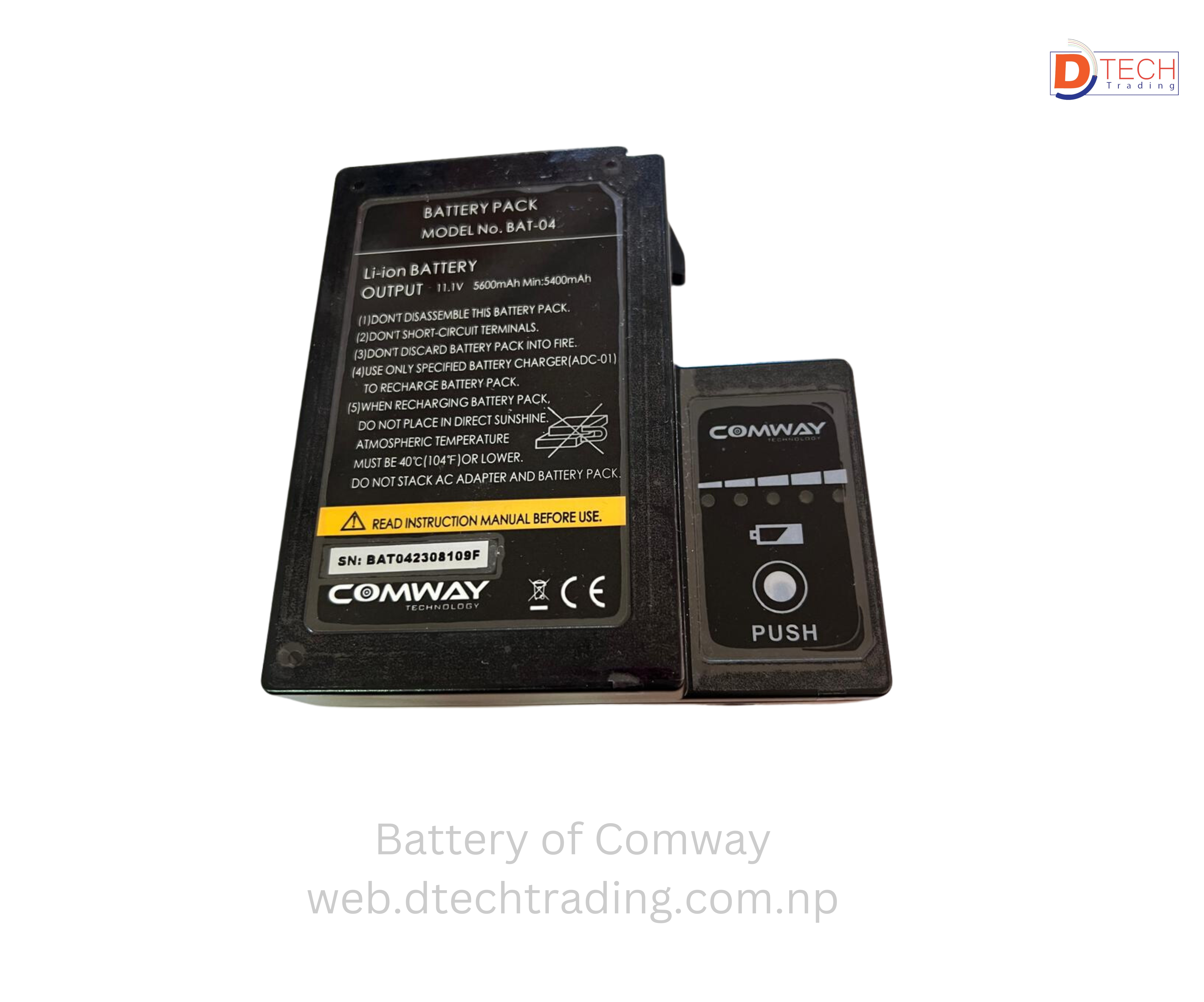 Battery of Comway C10S